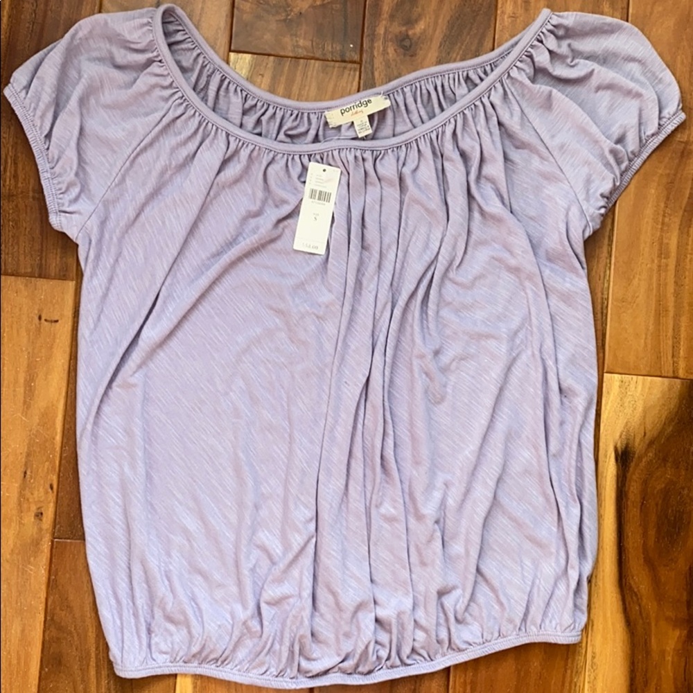 Purple boutique blouse
